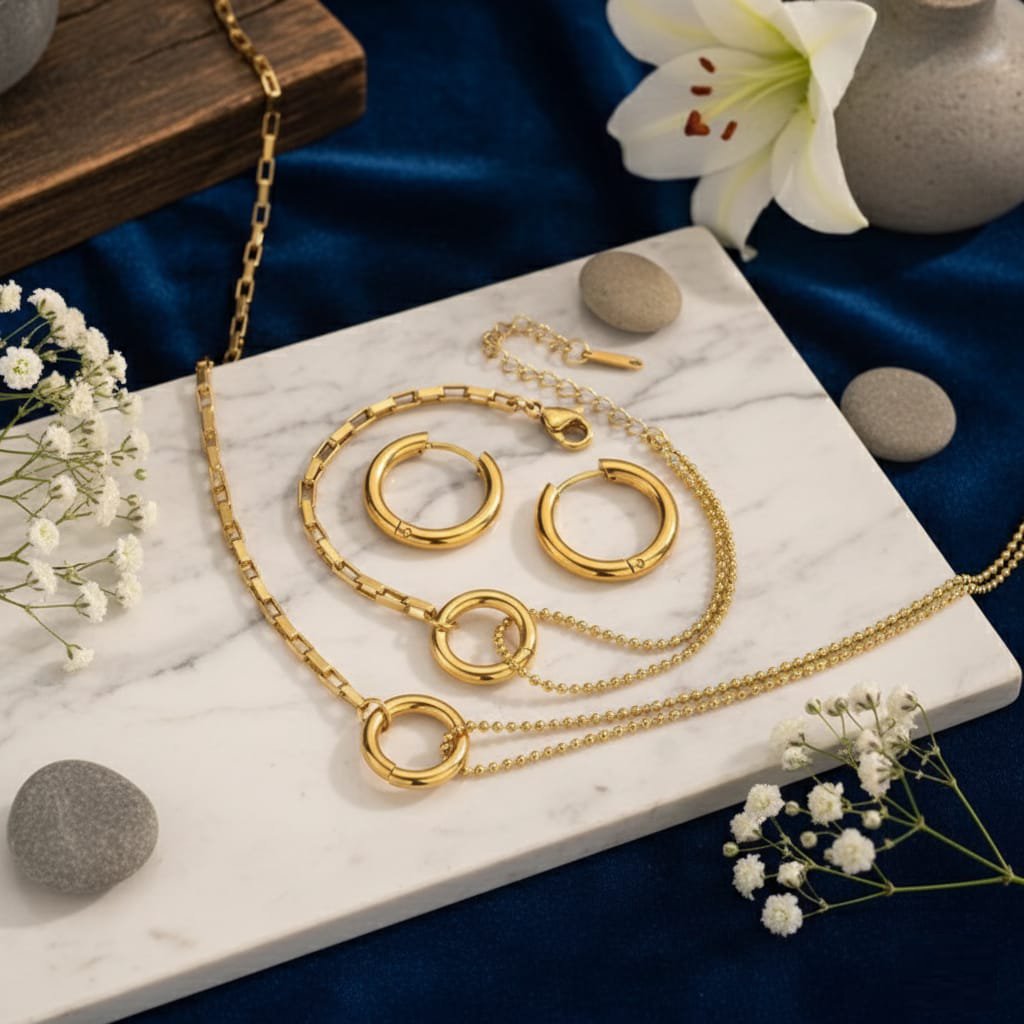 Stainless steel 3 piece set